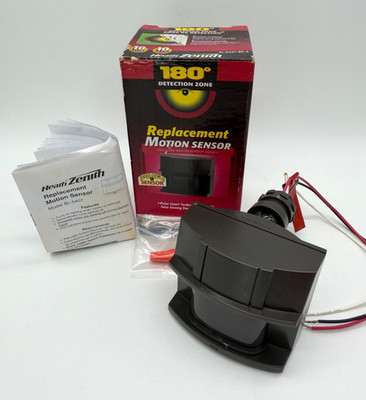Heath Zenith SL-5407-BZ-A Replacement 180 Degree Motion Sensor Open Box