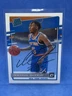 2020-21 Donruss Optic Immanuel Quickley Rookie Auto Signed RC #175 Raptors TTM
