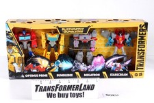 Transformers Prime Cyberverse Warrior 4-Pack Megat Starscre Bumb NEW