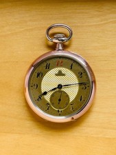 2A675 Antique Omega silver case pocket watch,