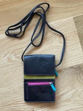Leather Organizer Crossbody RFID Bag