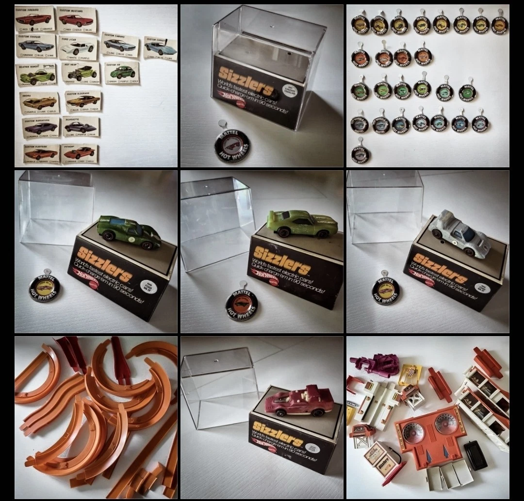Circuit Hot Wheels Lights Sizzlers Challenge Deluxe Set – Mattel – Neuf