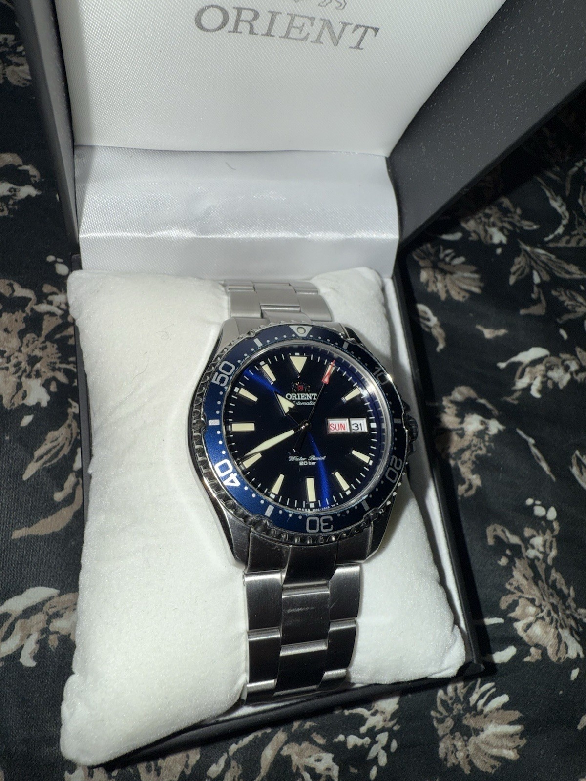 Orient Kamasu Automatic Dive Watch – Blue Dial - image 2