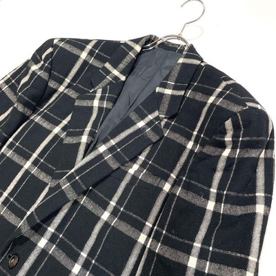 ジャケット・アウター ISEEY MIYAKE MEN linen tailored jacket ISSEY MIYAKE MEN Linen Band Collar Jacket Black L (K-140227)