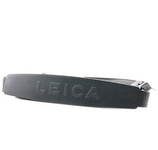 Mint Leica Genuine Neck Camera Strap Black M Series From JAPAN 5126