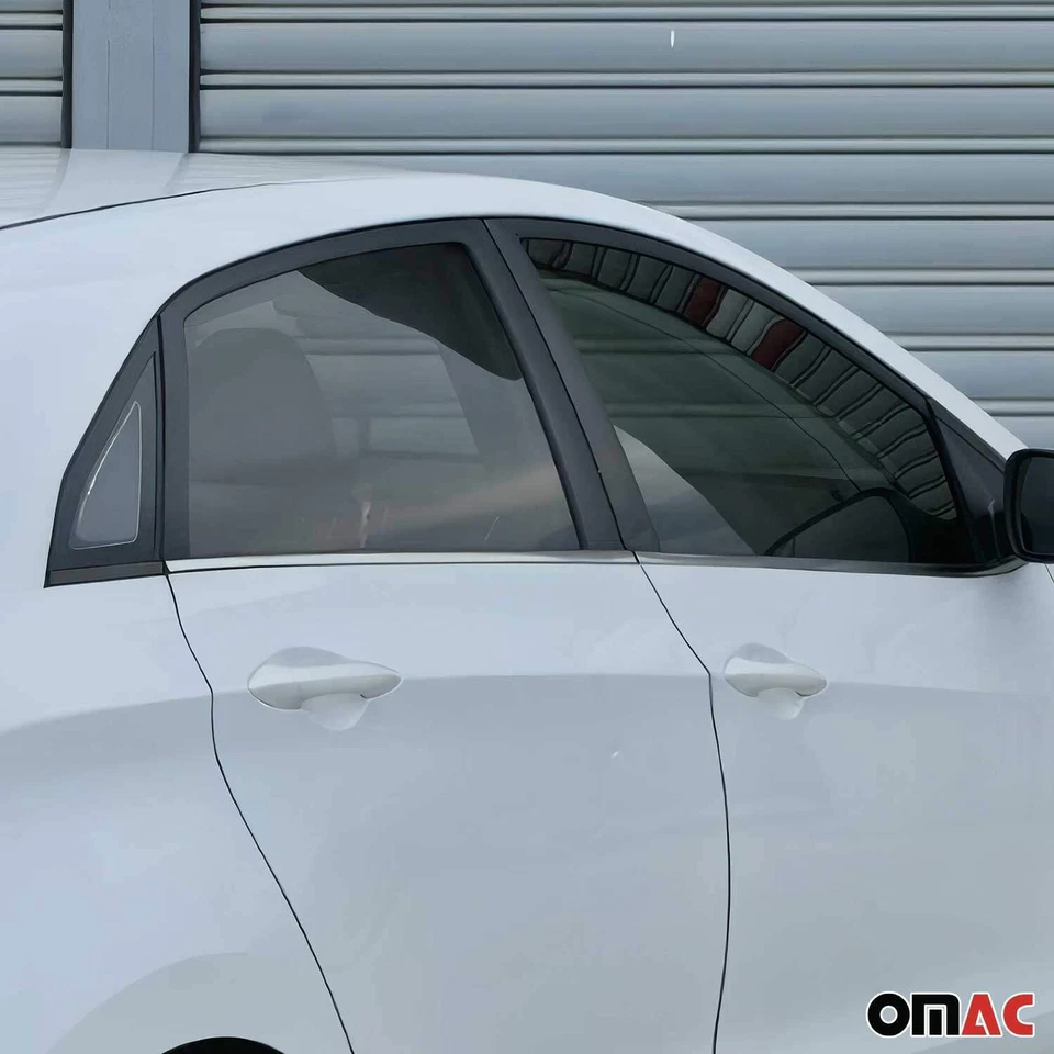 Transmisor de moldura de ventana para Hyundai Elantra Touring 2009-2012 acero inoxidable 4 piezas Foto 3 de 4