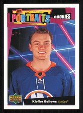 2020-21 Upper Deck UD Portraits #P42 Kieffer Bellows