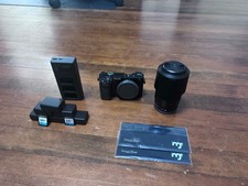 Sony a6000 24.3MP Digital Camera, with 6 batteries charger,2x64gb sd cards