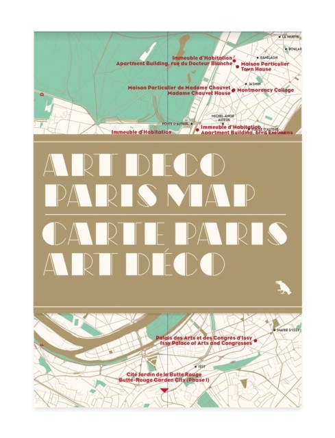 Art Deco London Map Henrietta Billings - Image 3