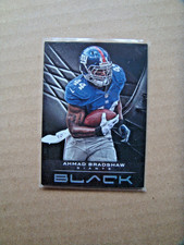 Ahmad Bradshaw 2021 Panini Black Football Serial Numbered /25