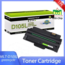 1 Pack High Yield Black Toner Replacement For Samsung MLT-D105L ML-2525W ML-2545