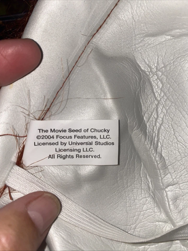 SEED OF CHUCKY Mono Disfraz Niño Talla Grande X-Grande Con Máscara 2004 Foto 4 de 4