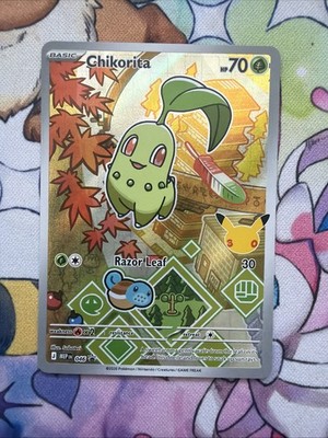 Pokémon TCG Chikorita 046 Me Mega Evolution Promo English Holo Promo 2026 HP 70