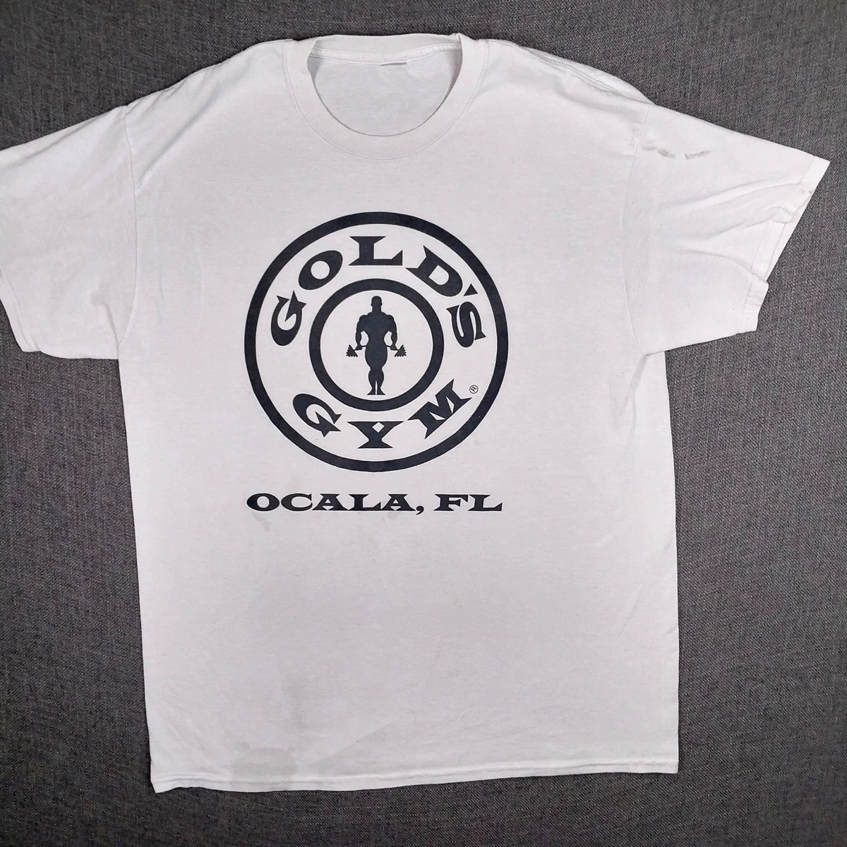 Gold's Gym White T-Shirts for Men for sale | eBay