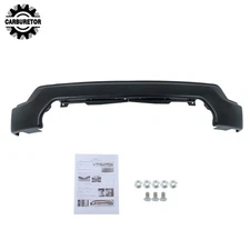 For GMC Sierra 1500 2019-2021 Steel Primered Front Bumper W/o Sensor Hole Black