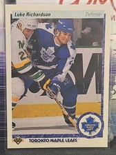 90-91 Upper Deck Luke Richardson 🚨🚨🚨 Toronto Maple Leafs 