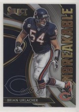 2020 Panini Select Unbreakable Silver Prizm Brian Urlacher #U10 HOF 0o6v