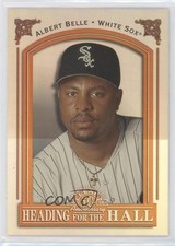 1998 Leaf Heading for the Hall 2121/3500 Albert Belle #3 0yd6