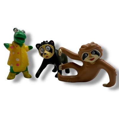 2003 Go Diego Action Figure Animal Rescue Brown Bear Sloth Issa Iguana Figures