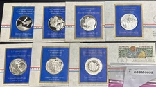 Lot of Postmasters of America Commemorative Silver LE Proof Coins COBM-9059