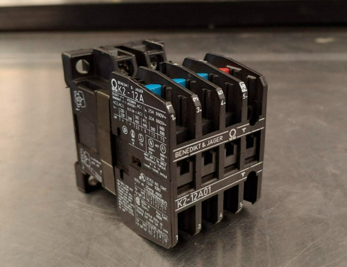 Washer Contact Relay ( K2-12A01 ) Wascomat P/N: 767510109,  767 5101-09T [Used]