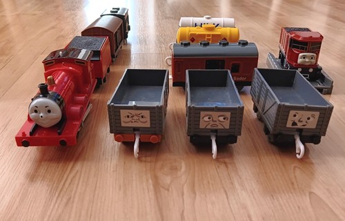 Tomy Thomas & Friends Train James, Troublesome Trucks, Elizabath w/Road & More