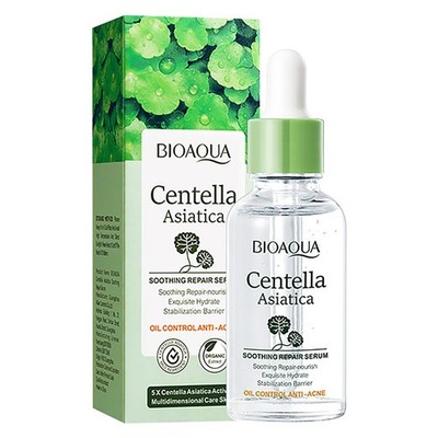 BIOAQUA Centella Asiatica Soothing Repair Facial Serum Skin Care 30ml