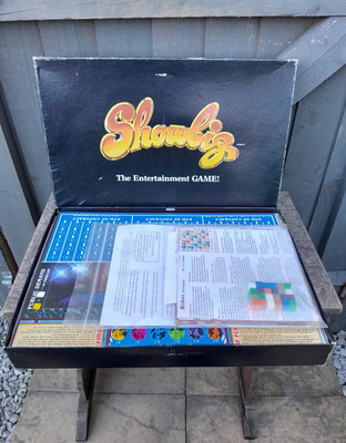 Vintage Showbiz Avalon HIll Monarch Brettspiel komplett American USA