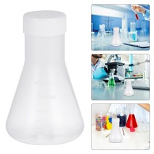 5 PCS FLASK FLASK PROFESSIONNELLE Erlenmeyer Flask Science transparente