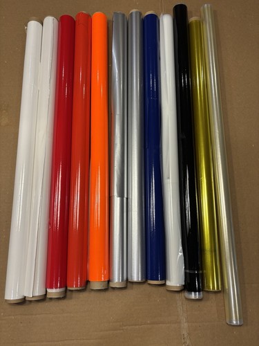 Hangar 9 Ultracote Covering Lot 12 Partial Rolls for R/C Aircraft + Trim sheets
