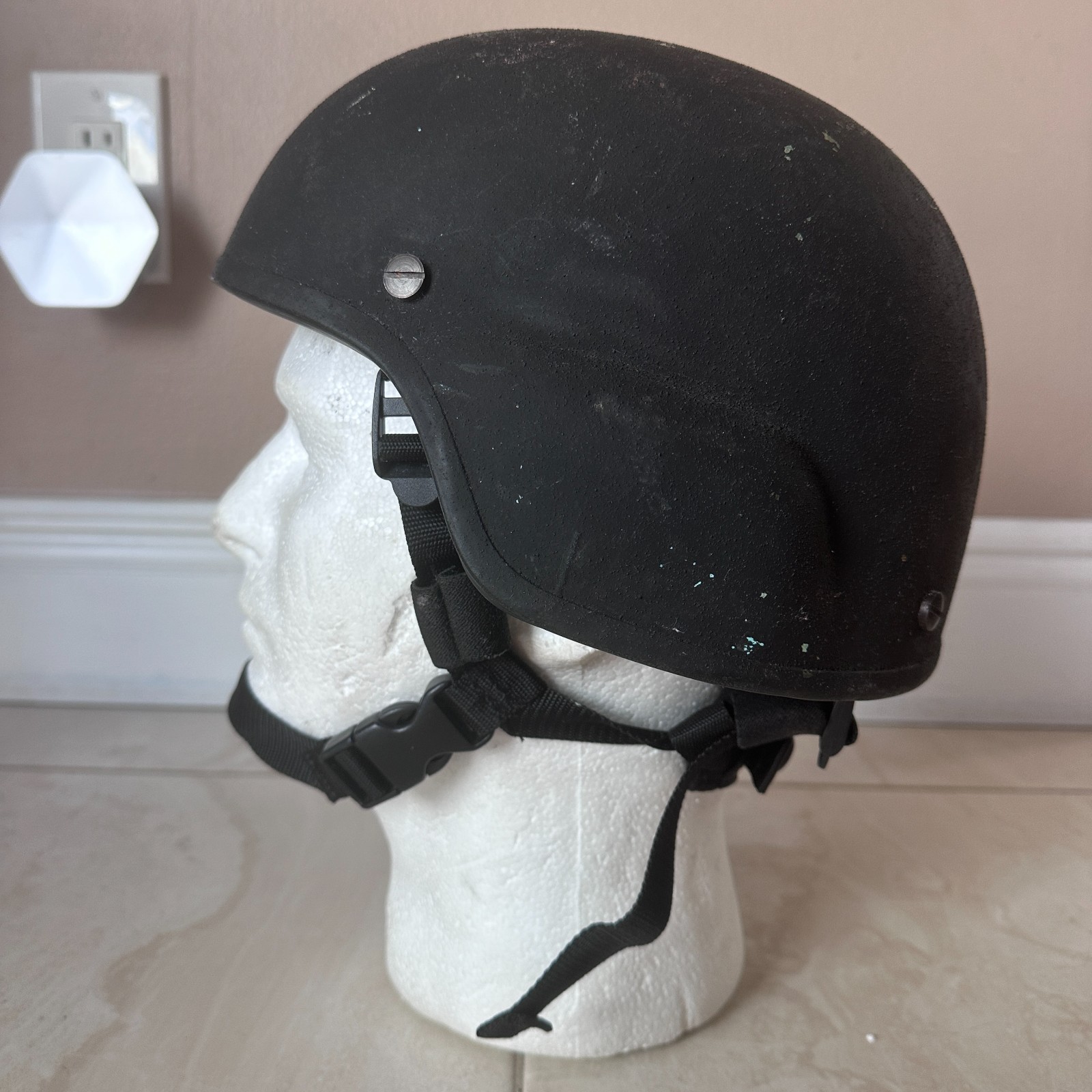 Armor Source AS-500 Ballistic Helmet Level IIIA Black Full Cut LARGE #1