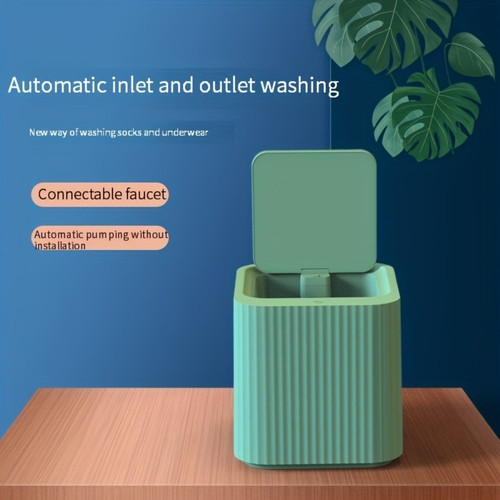 Compact Mini Washing Machine for Baby Clothes Socks Underwear Dorm Use