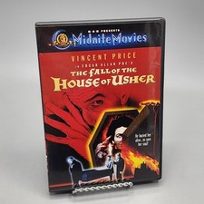 The Fall of the House of Usher DVD 1960 Vincent Price Midnight Movies Horror