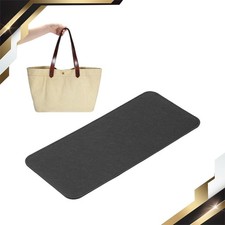 Felt Base Shaper 15x7 Inch Bag Bottom Shaper Pad Purse Liner Board Insert Black