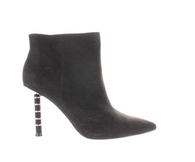 JLO by Jennifer Lopez Womens Porchia2 Black Ankle Boots Size 8 (7745497)