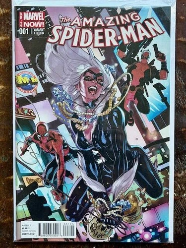 Amazing Spider-Man #1 Variant, Marvel, NM, Terry Dodson, 2014.