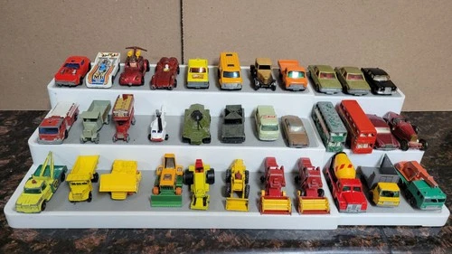 Vintage Matchbox Lesney Diecast Car Vehicle Lot Of 34