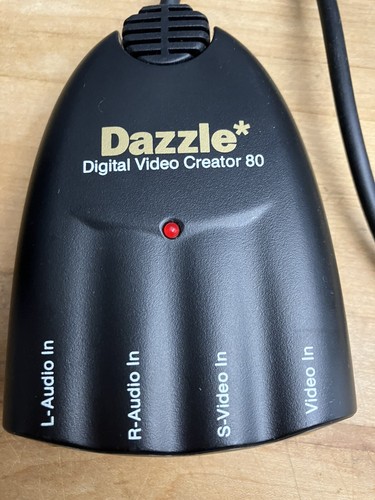 DAZZLE DVC-80 Digital Video Creator 80 Video Capture Device RCA USB Untested - Picture 2 of 4