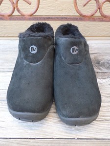 merrell fur lined clogs
