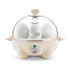 Dash Rapid Egg Cooker 6Egg Capacity Electric Hard Boiled Pouched Scrambled CREAM