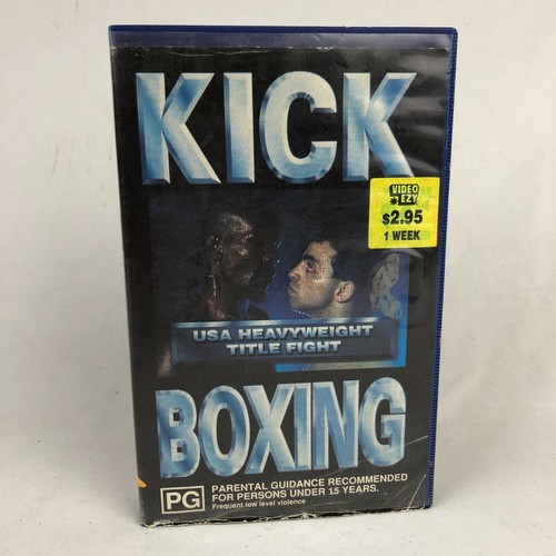 KICK BOXING VHS 1990 Ex-Rental Video Ezy RARE - Bild 2 von 9