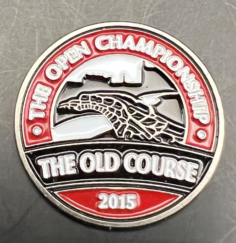 The Open Championship St. Andrew’s Old Course Golf Divot Tool 2015 + 3 marcadores - Imagen 7 de 8