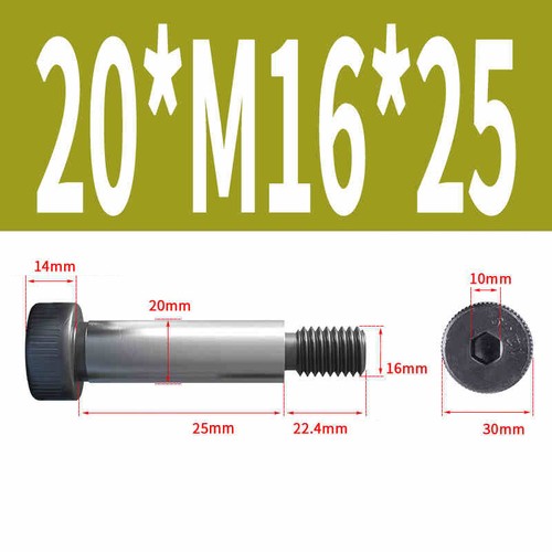 Shoulder Screws Allen Bolt Thread Socket Head High Tensile 12.9 M5 M6- M16 Steel - Picture 147 of 166