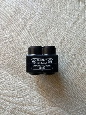 Burndy 1Pl2/02 Insulated Multitap Connector,1.52 In. L