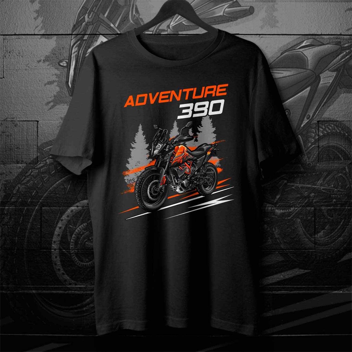 KTM 390 Adventure Motorcycle T-Shirt for Riders | eBay