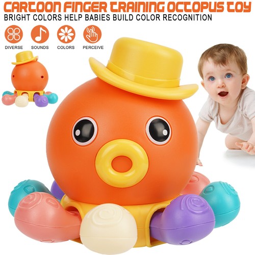 Baby Interactive Musical Sound Crawling Octopus Toys Moving Infants Toys Gift UK - Picture 21 of 22