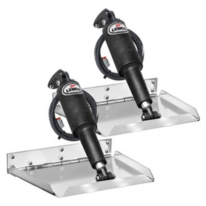 Lenco Trim Tabs 4 Boat 12 volt 12" x 12" Edge Kit LED Complete Kit Auto Retract