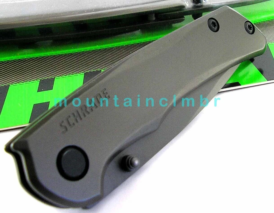 Cuchillo Schrade DISCONTINUADO Titanio Framelock 7.75/4.5/3.25 SCH311 COMO NUEVO ABRAZACK Foto 3 de 4