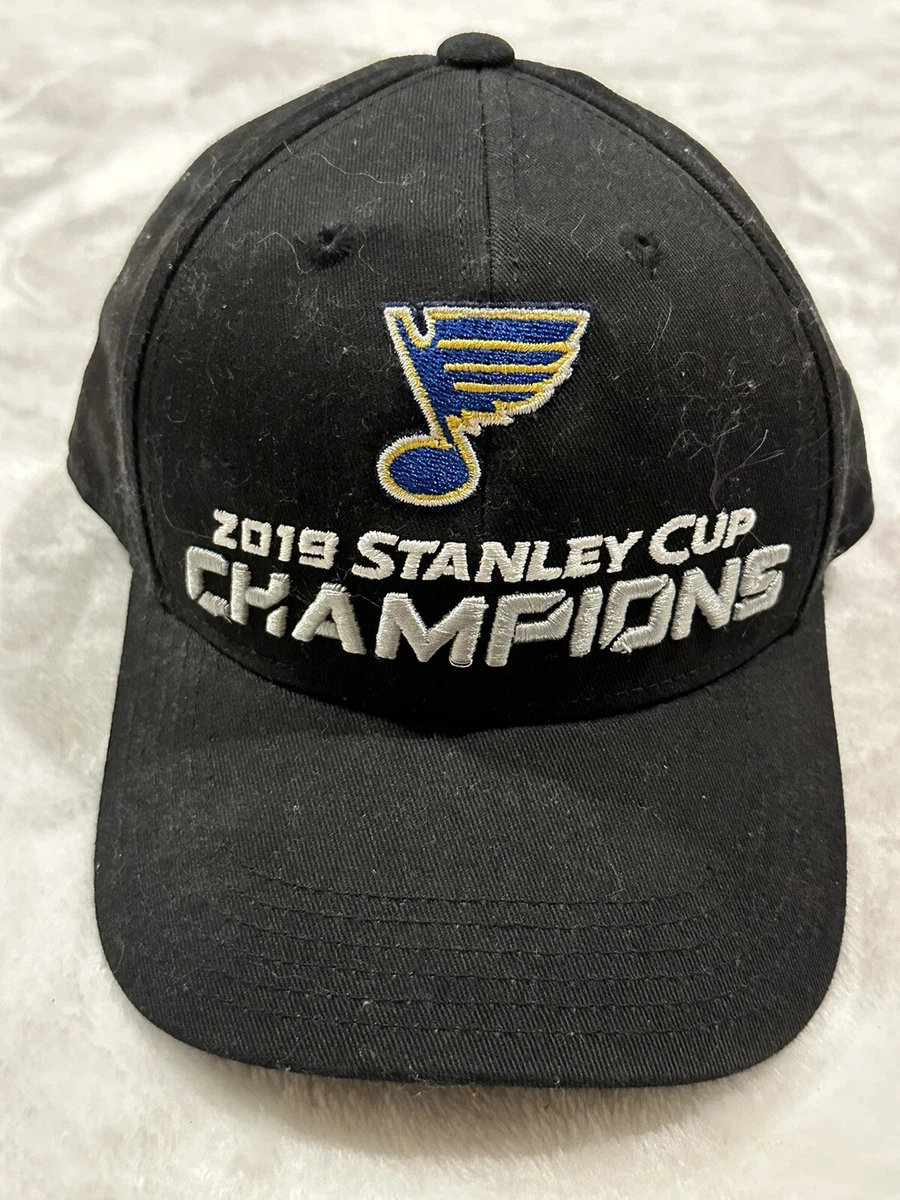 St. Louis Blues Hat Stanley Cup Champions 2019 Black Snapback