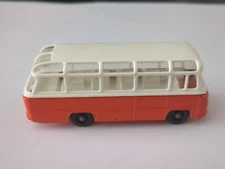 1965 LESNEY MATCHBOX MERCEDES COACH BUS ORANGE NO. 68-B  (5)